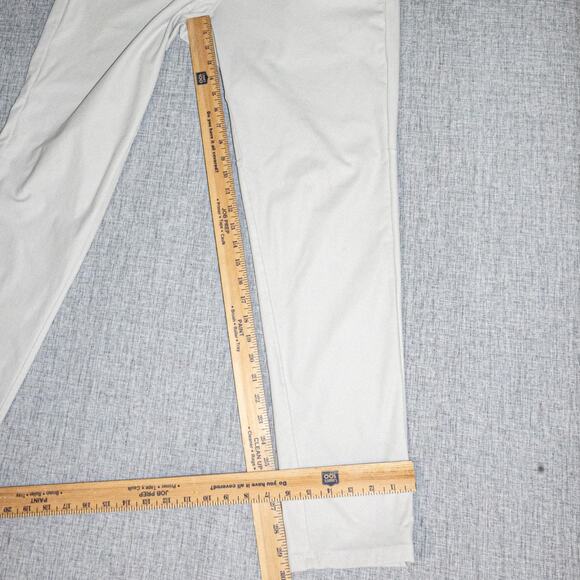 Lululemon Men's 34 ABC Slim fit Trouser Pants Warpstreme in Light Grey - Picture 11 of 11